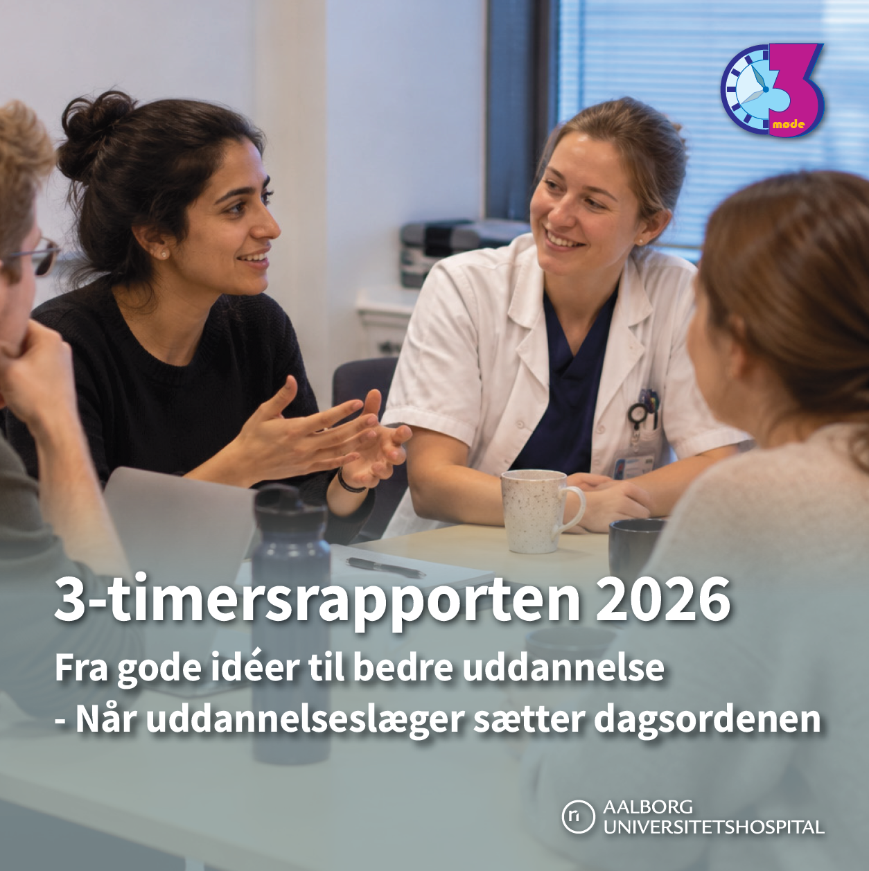 Forsiden af 3-timersrapporten 2026