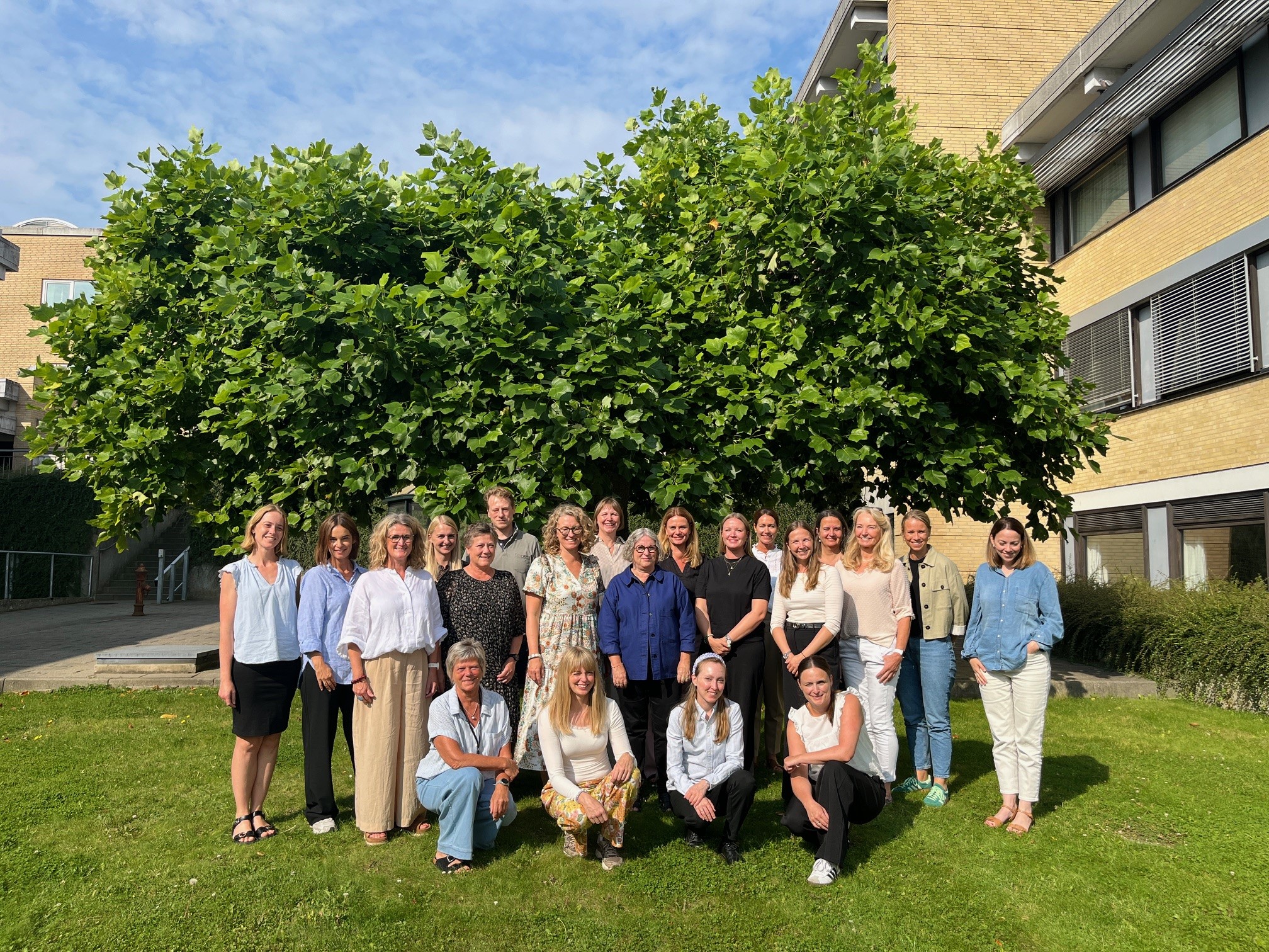 Gruppebillede, Forskningsenhed for Klinisk Sygepleje