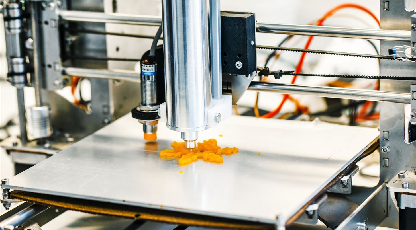 3D printer printer en stjerne af gulerod
