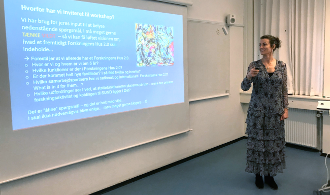 Præsentation af Forskningens Hus 2.0