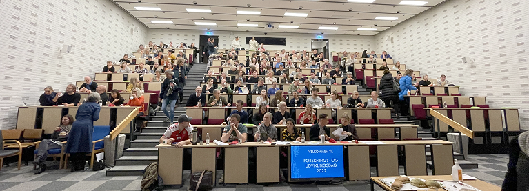 Forsknings- og udviklingsdag i Fysio- og Ergoterapiafdelingen.