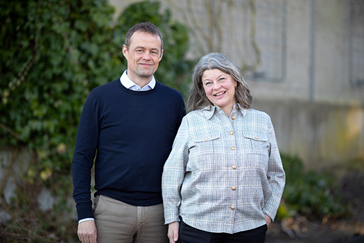 Søren Schou Olesen og Christina Brock