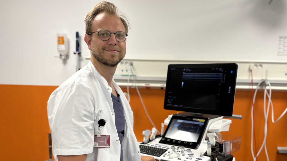 Hans-Christen Husum. Foto: Anne Brik Jensen, Regionshospitalet Randers.