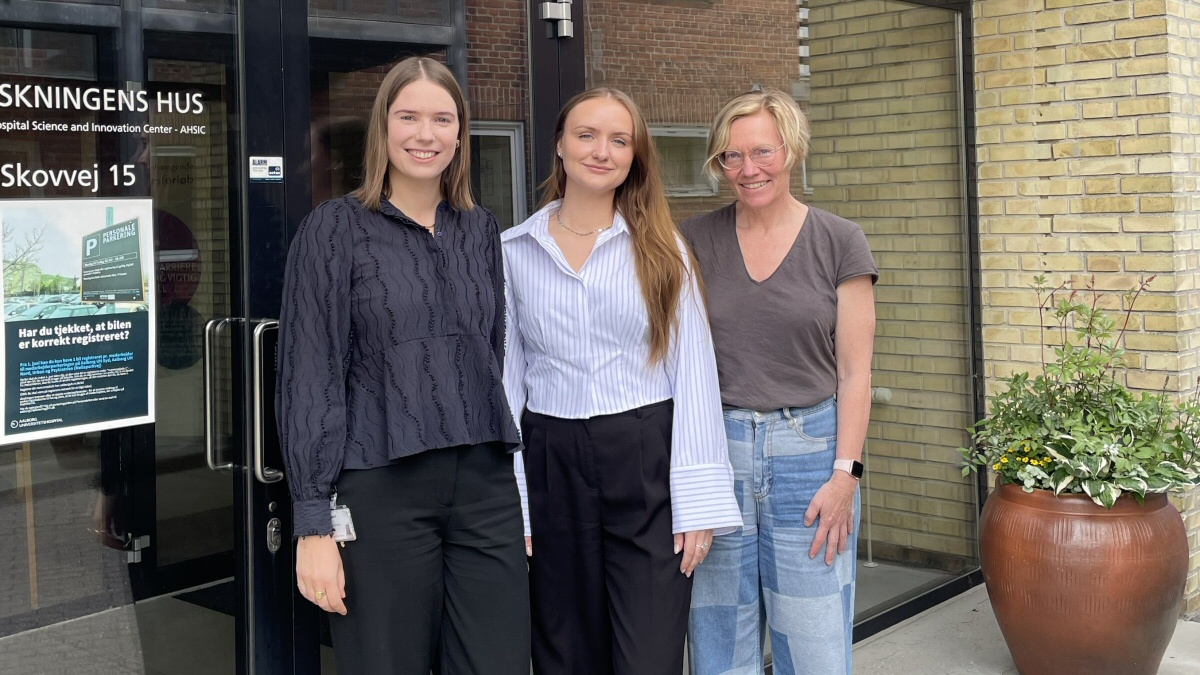 Linea Pilgaard, Simone Brommann og Marianne Tang Severinsen