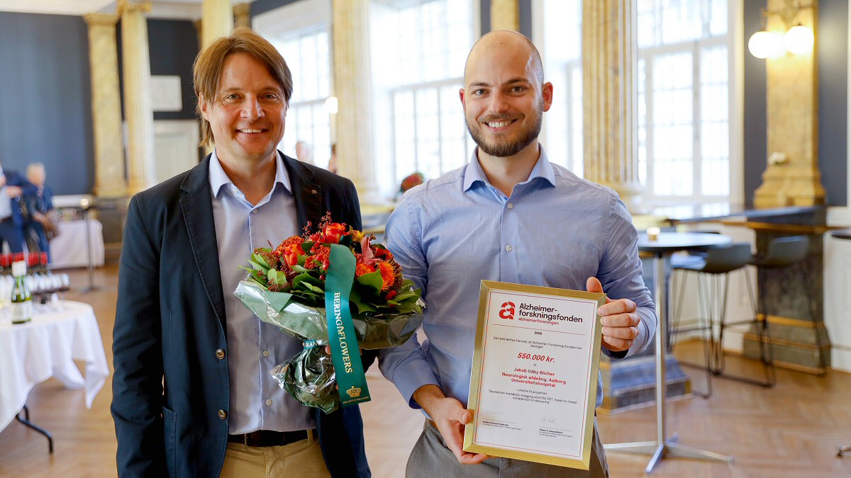 Jakob Blicher og Tobias Knudsen
