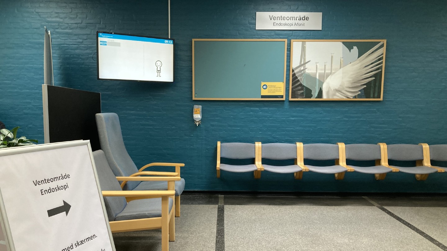Venteområde til Endoskopiafsnit