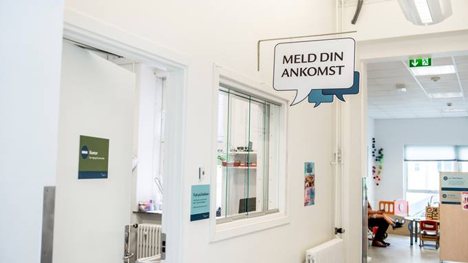 Receptionen i Modtagelsen for Børn og Unge