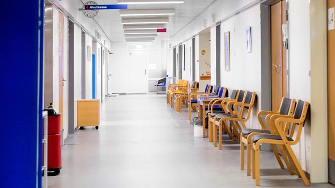 Venteområde på 8. sal